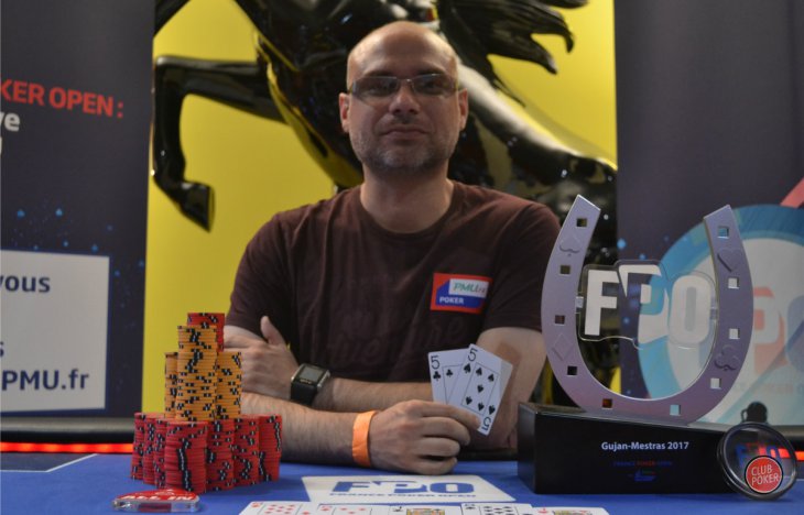 Michel Lepan vainqueur du FPO Gujan-Mestras by PMU.fr - Club Poker