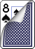 Carte privée 8 de pique