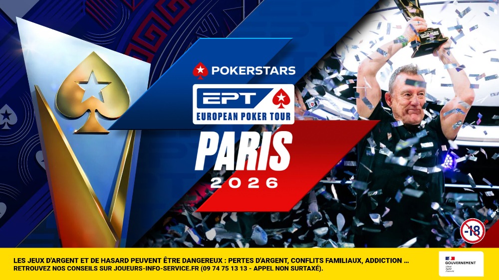 L'EPT Paris de retour au calendrier de l'European Poker Tour en 2026
