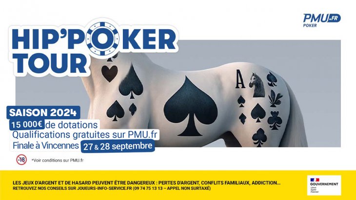 Hip'Poker Tour : dernière ligne droite à l'hippodrome de Paris-Vincennes les 27 et 28 septembre