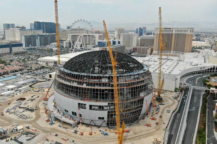 MSG Sphere extérieur