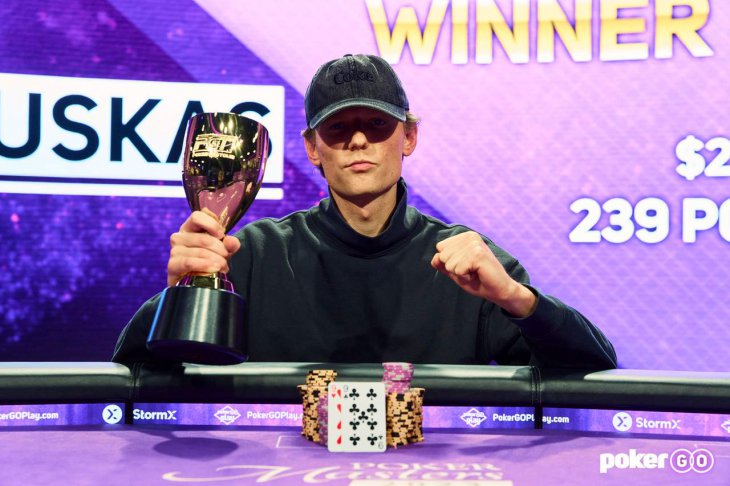Poker Masters : Vladas Tamasauskas sur les chapeaux de roue